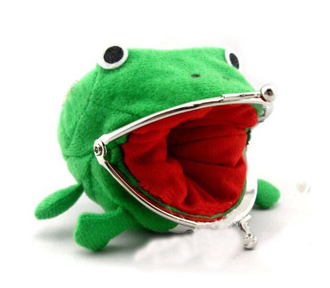 Anime Frog Coin Purse