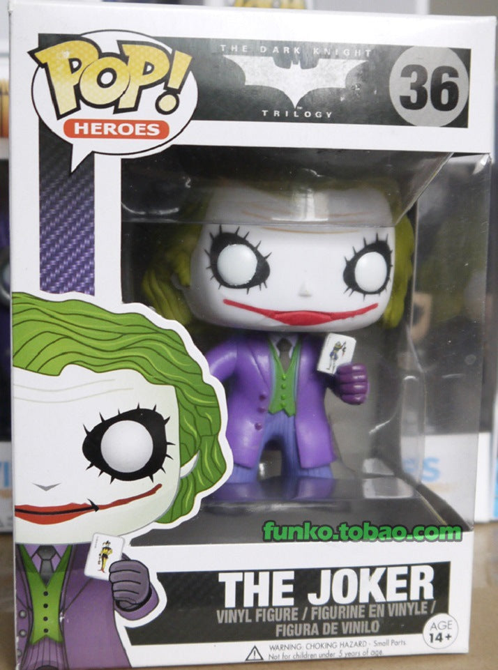 Colorful Anime Joker Figurine - Boxed Collectible